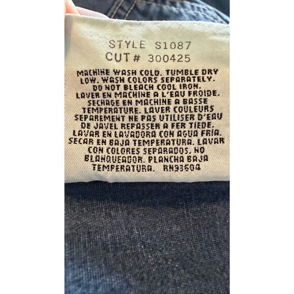 Vintage JNCO Girlie Stuff Charade Jeans Size 7 Made in USA Wide Leg Flare Swirl - Picture 5 of 7